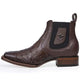 Botin Vaquero de Avestruz Original Horma Cuadrada LAB-82BV0359