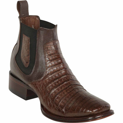 Botin Vaquero de Cocodrilo Caiman Panza Original Horma Cuadrada 82BV8207 1 LAB-82BV8207-060  - from alligatorwarehouse.com