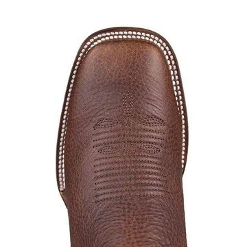 Botines Charros de Cuero Rage Punta Cuadrada Color Nuez LAB-82BM9940 3 LAB-82BM9940-060  - from alligatorwarehouse.com