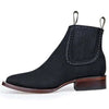 Botines Charros de Gamuza Punta Cuadrada para Mujer Color Negro LAB-32B6305 2 LAB-32B6305-050  - from alligatorwarehouse.com