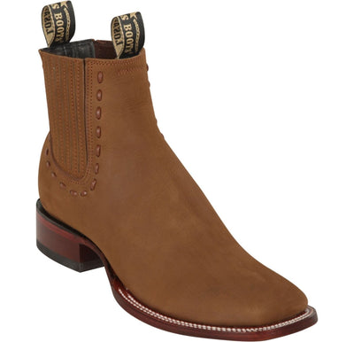 Botines Charros de Gamuza Punta Cuadrada para Mujer Color Shedron LAB-32B6350 1 LAB-32B6350-050  - from alligatorwarehouse.com