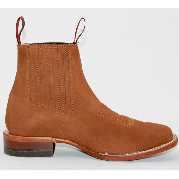 Botines Charros de Gamuza Punta Cuadrada para Mujer Quincy 2   - from alligatorwarehouse.com
