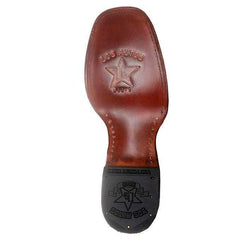 Botines Charros de Gamuza Punta Cuadrada Color Shedron LAB-82B6350