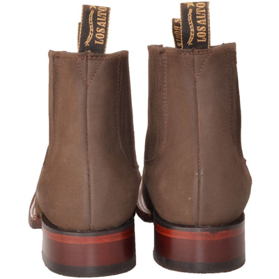Botines Charros de Gamuza Punta Cuadrada Los Altos Boots LAB-82B6359 6 LAB-82B6359-060  - from alligatorwarehouse.com