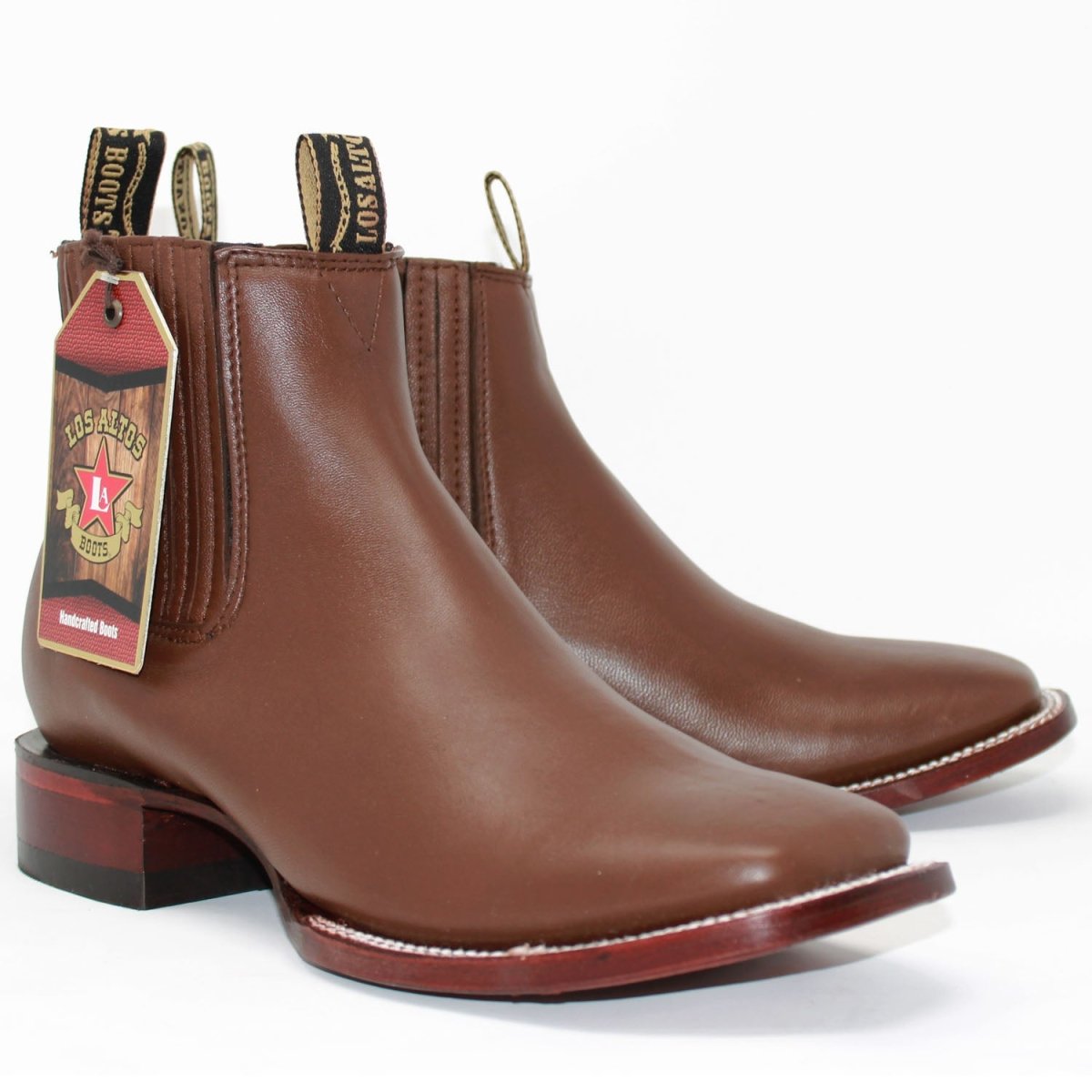 Botines Charros Punta Cuadrada Los Altos Boots LAB-82B8307