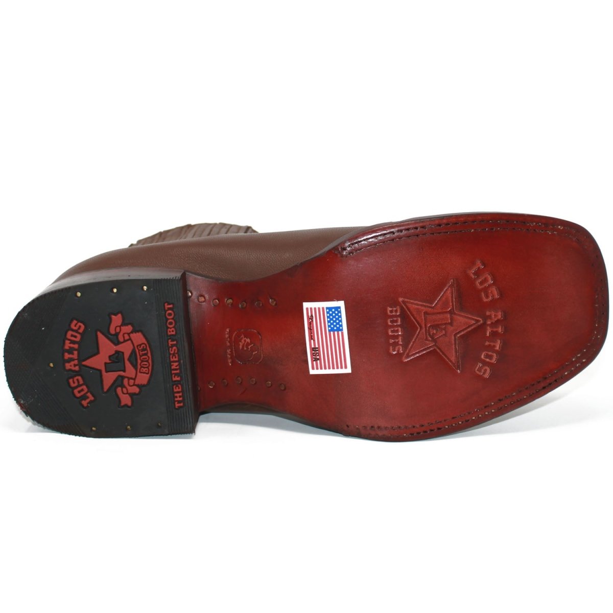 Botines Charros Punta Cuadrada Los Altos Boots LAB-82B8307