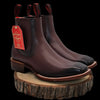 Botines Charros Quincy con Punta Cuadrada Color Vino 13   - from alligatorwarehouse.com