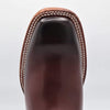 Botines Charros Quincy con Punta Cuadrada Color Vino 7   - from alligatorwarehouse.com