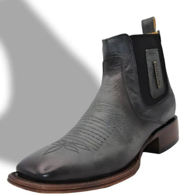 Botines Charros Quincy Cuero Volcano con Punta Cuadrada 1   - from alligatorwarehouse.com