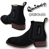 Botines Charros Quincy de Gamuza con Punta Cuadrada 4   - from alligatorwarehouse.com
