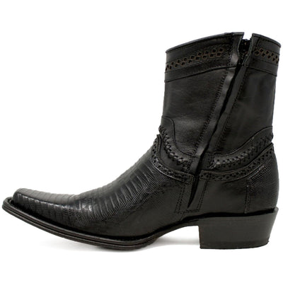 Botines de Armadillo Original Punta Europea Color Negro 76B0705 3 LAB-76B0705-060  - from alligatorwarehouse.com