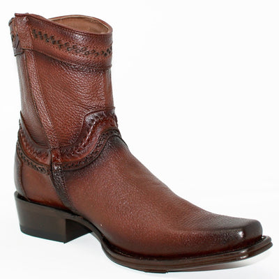 Botines de Cuero Original Punta Europea Cafe LAB-76B2716 1 LAB-76B2716-060  - from alligatorwarehouse.com