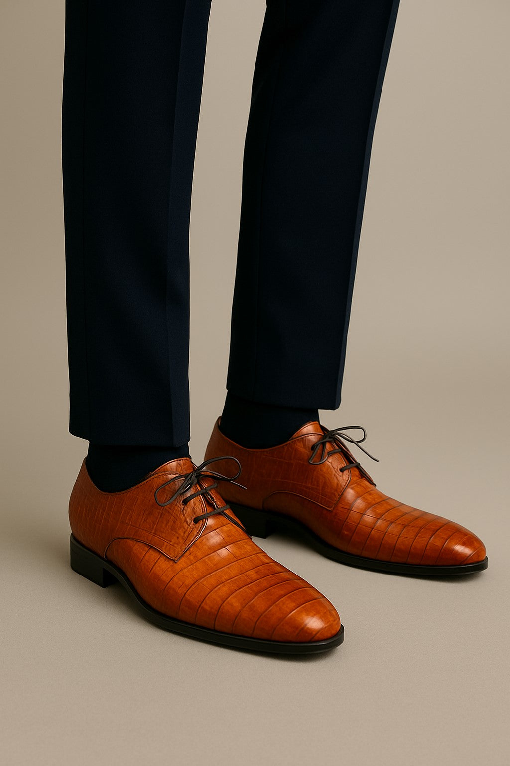 Marco Di Milano Lacio Brandy Caiman Crocodile Derby