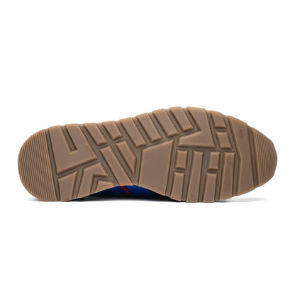 Marco Di Milano Brescia Python & Calfskin Sneakers Blue
