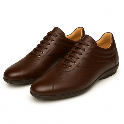 Mens Mezlan Luka Calf & Deerskin Sneaker in Black 13   - from alligatorwarehouse.com