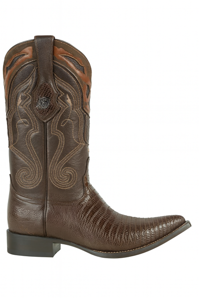 Men's Wild West Teju Lizard Skin 3X Toe Boots 29507 32 2950703-060  - from alligatorwarehouse.com