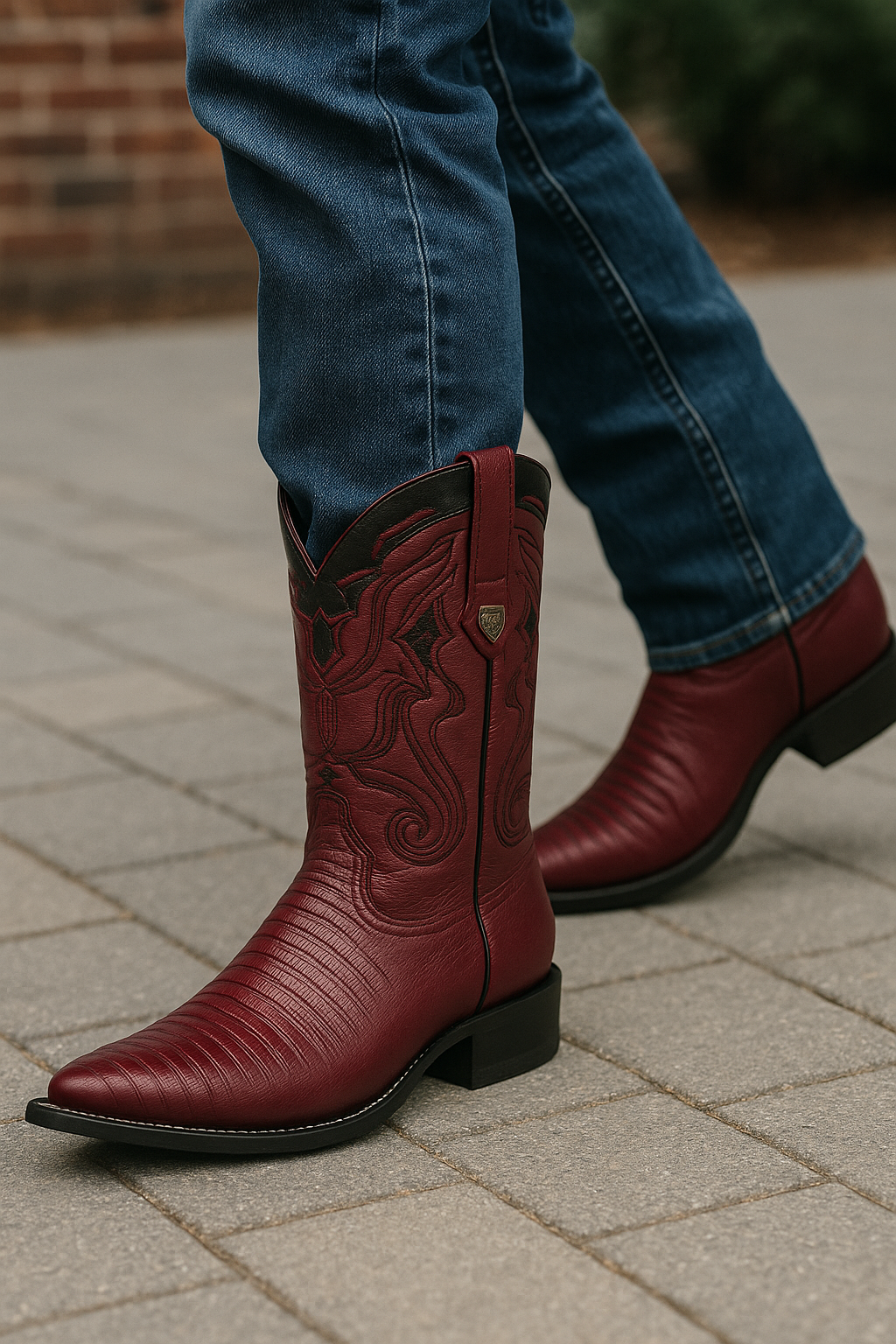 Men's Wild West Teju Lizard Skin 3X Toe Boots 29507