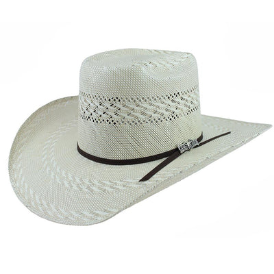 Cuernos Chuecos Vented Brick Crown Cowboy Hat 1 -1  - from alligatorwarehouse.com