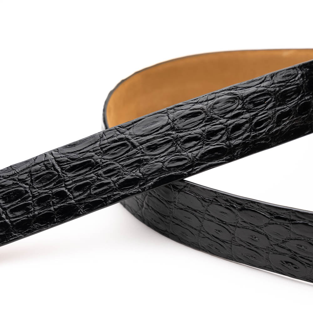 Marco Di Milano Massimo Belt Black Leather Loafer