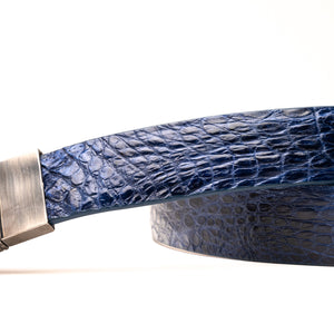 Marco Di Milano Massimo Belt - Navy Leather Loafer