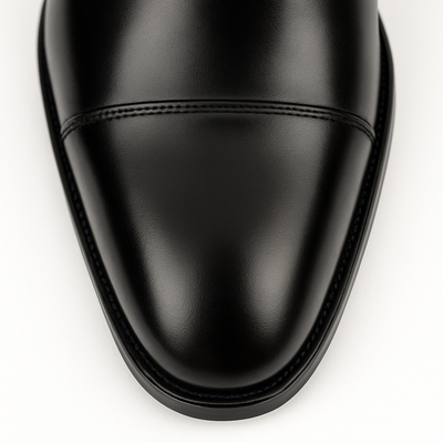 Mens Mezlan Republic Calfskin Cap Toe Blucher Dress Shoe in Tan 26   - from alligatorwarehouse.com