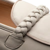 Parole Penny Loafer Calfskin Bone By Mezlan Made In Spain Brand 3   - from alligatorwarehouse.com