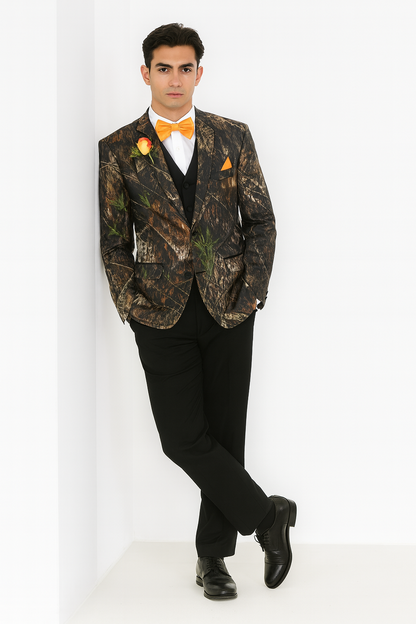 Camouflage Tuxedo - Camo Wedding Suit