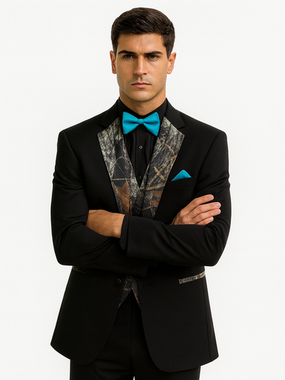 Camouflage Tuxedo - Single Breasted Camo Wedding Suit 5   - from alligatorwarehouse.com