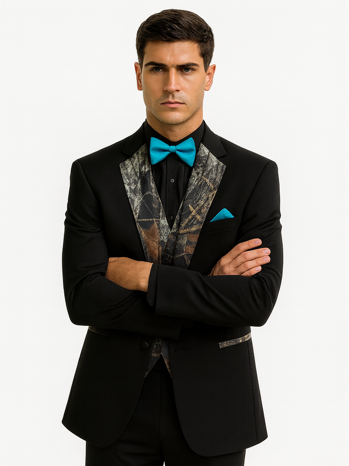 Camouflage Tuxedo - Single Breasted Camo Wedding Suit