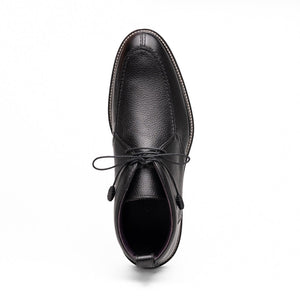 Zelli Campo High Deerskin Chukka Boot Black (48-595-BLK)