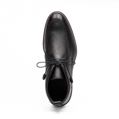 Zelli Campo High Deerskin Chukka Boot Black (48-595-BLK)