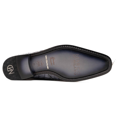 Marco Di Milano Cancun New Gray Caiman Crocodile Derby 5 CANCUN_CAIMAN FUSCUS_NEW GRAY_8.5  - from alligatorwarehouse.com