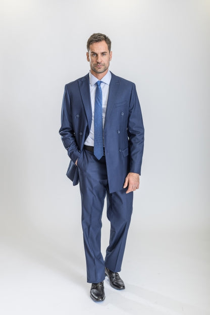 Midnight Blue Caravelli Suit - Designer Caravelli Jacket and Pants