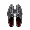 Marco Di Milano Caribe Gray Caiman Crocodile Derby Shoes 5 CARIBE_CAIMAN FUSCUS_GRAY_9  - from alligatorwarehouse.com