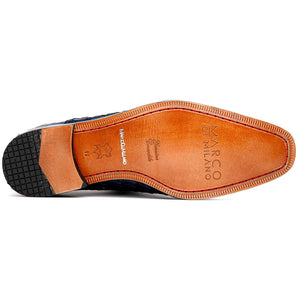 Marco Di Milano Caribe Rustic Orix Brown Leather Loafer