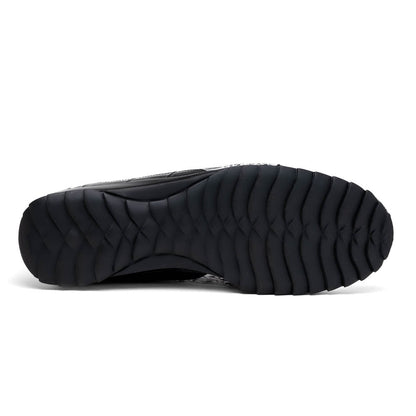 Marco Di Milano Cairo Alligator Sneakers Black/White