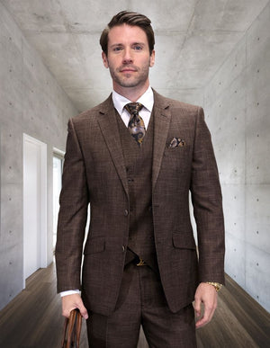Statement Suits - Wool Suits - Modern Fit Perfect for Business in 10 colors