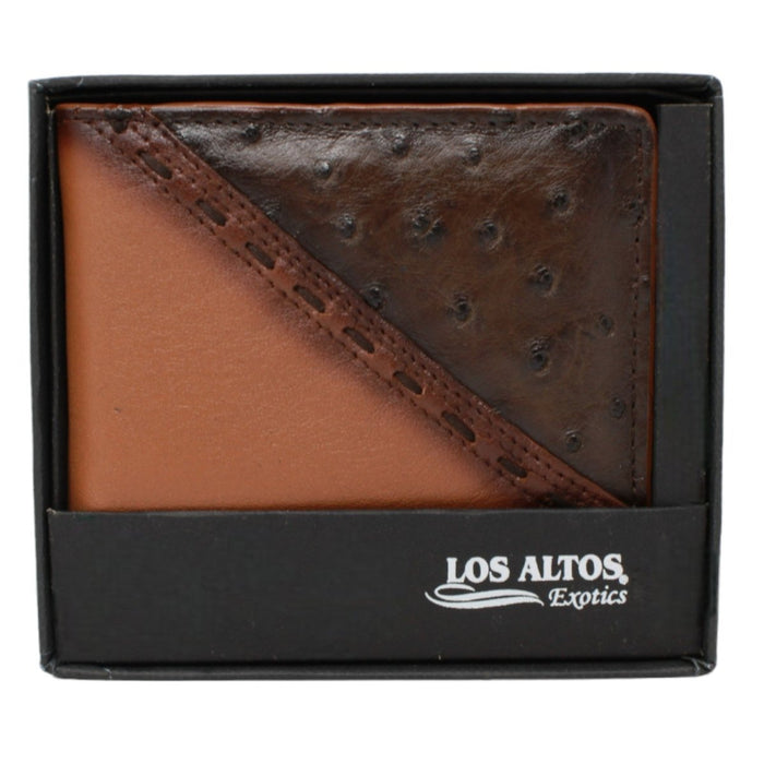 Cartera de Avestruz para Hombre