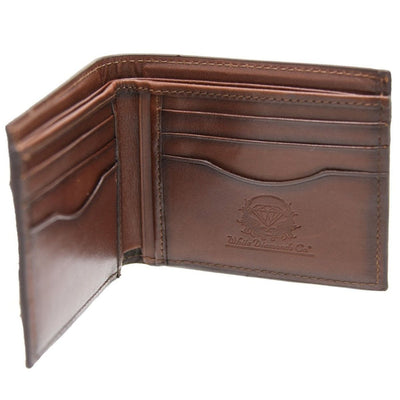 Cartera de Cocodrilo Belly Original Combinada Color Cafe 1   - from alligatorwarehouse.com