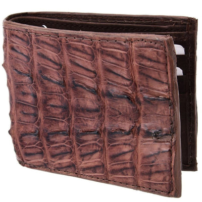 Cartera de Cola Cocodrilo Original Color Cafe 1   - from alligatorwarehouse.com