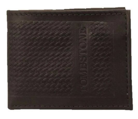 Cartera de Cuero Original Tombstone Color Negro