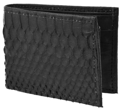 Cartera de Piton Original Color Negro 1   - from alligatorwarehouse.com