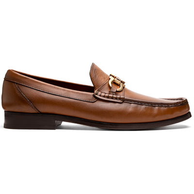 Marco Di Milano Cassarano Honey Men's Calfskin Leather Loafers 1 CASSARANO_CALF_HONEY_10  - from alligatorwarehouse.com