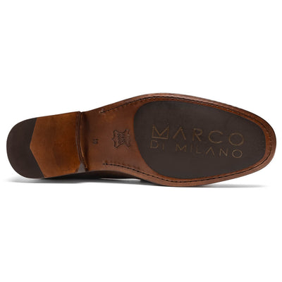 Marco Di Milano Cassarano Crazy Tan Men's Calfskin Leather Loafers 5 CASSARANO_CALF_CRAZY TAN_10  - from alligatorwarehouse.com