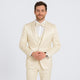 Champagne Satin Tuxedo Set – 4-Piece Look for Weddings & Proms