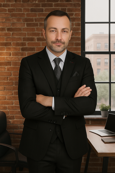 Wool Suit - Italian Made Business Suit by Statement Men's 3 Piece 100% Wool Modern Fit Suit - Solid Scoop Vest 3 ZILO-2_Charcoal_40R  - from alligatorwarehouse.com