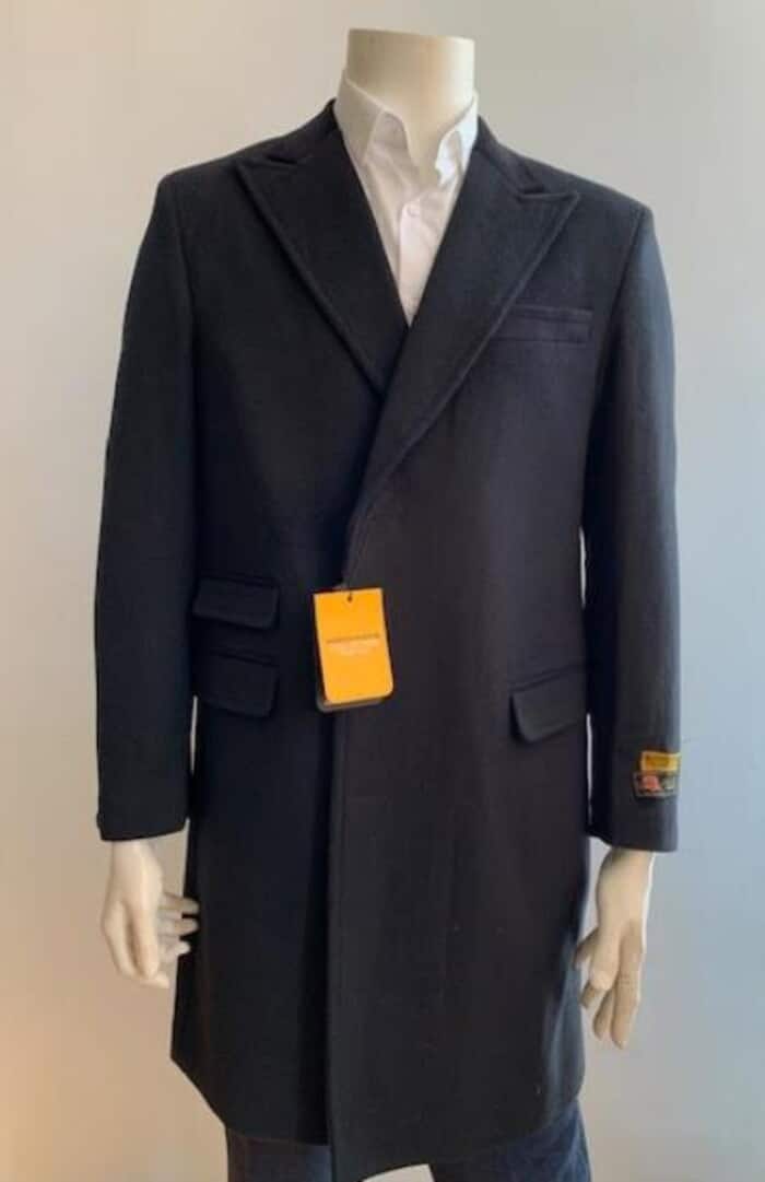 Men's 44Inch Long Double Breasted Overcoat Winter Men's Topcoat Sale ...