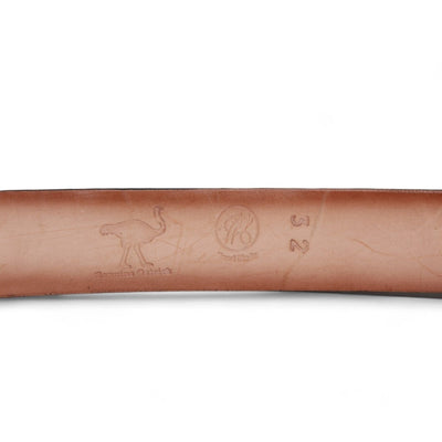 Cinto Avestruz Vaquero 10 LAB-C11A0305-32  - from alligatorwarehouse.com