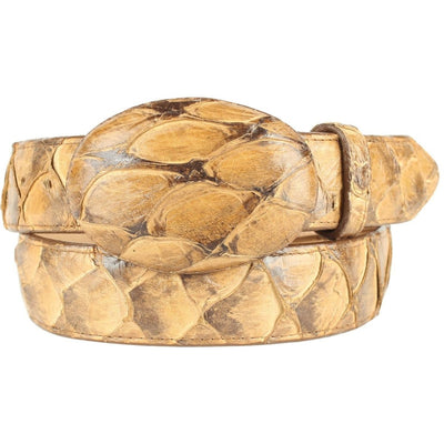 Cinto de Pescado Pirarucu Original 3 LAB-C111003-32  - from alligatorwarehouse.com