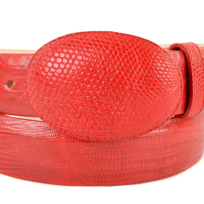 Cinto de Vestir Teju Original Rojo 2 LAB-C110612-32  - from alligatorwarehouse.com